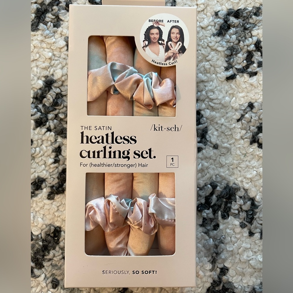 💁🏻‍♀️Kitsch Heatless Curling Set💁🏻‍♀️